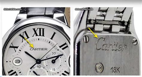 how to detect a fake cartier watch|replica cartier watches for women.